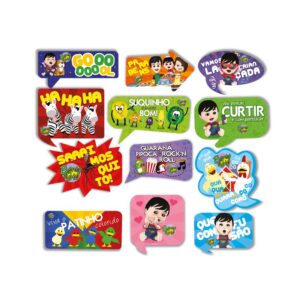 Placas Divertidas Bento e Totó