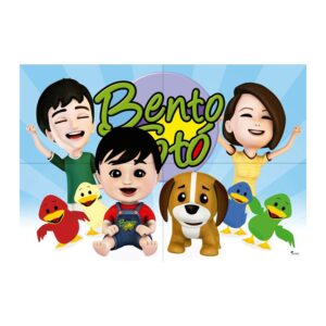 Painel Decorativo Bento e Totó