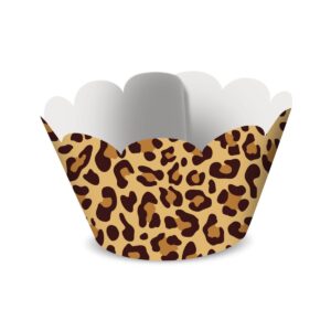 Saia para Cupcake Grande Onça Ocre