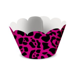 Saia para Cupcake Grande Onça Pink