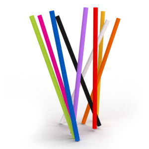 Canudo de Papel Cores Lisas