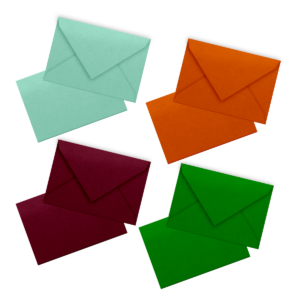 Envelope Grande Cores Lisas