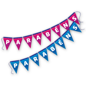 Faixa Decorativa Parabéns
