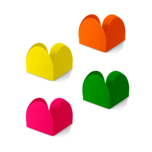 Forminha Luxo Pequena Cores Neon