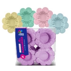 Forminha Margarida Grande Candy Colors