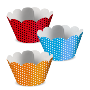 Saia para Cupcake Grande Poá